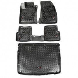 Kit tapis 4 pièces Rugged...