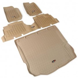 Kit tapis 4 pièces Rugged...