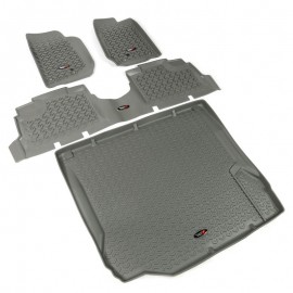 Kit tapis 4 pièces Rugged...