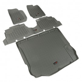 Kit tapis 4 pièces Rugged...