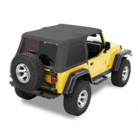 Bâche Trektop NX Black Denim Bestop Jeep Wrangler TJ