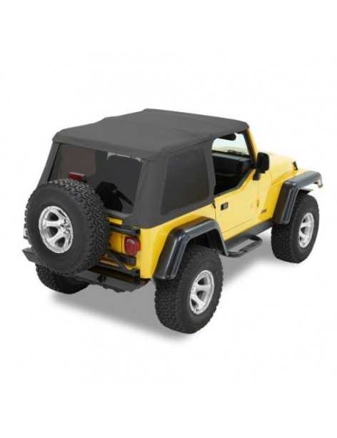 Bâche Trektop NX Black Denim Bestop Jeep Wrangler TJ