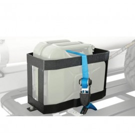 Support Jerrycan Vertical pour galerie de toit Rhino Rack