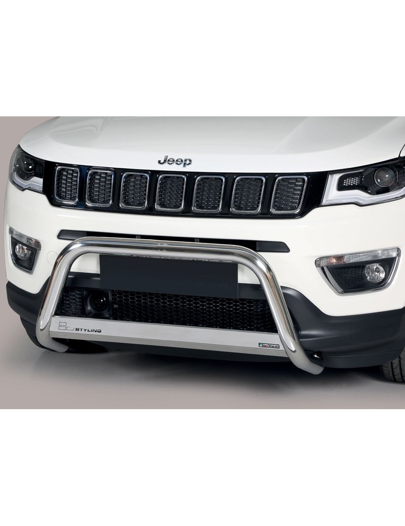 Pare-buffle avant homologué Jeep Compass à partir de 2018