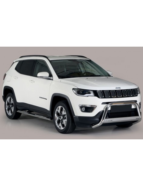 Pare-buffle avant homologué Jeep Compass à partir de 2018