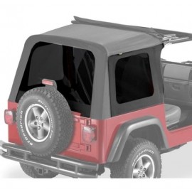 Fenêtres teintées pour bâche Sunrider Jeep Wrangler TJ