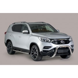 Pare buffle acier 76 mm homologué Ssangyong Rexton 2018-2022