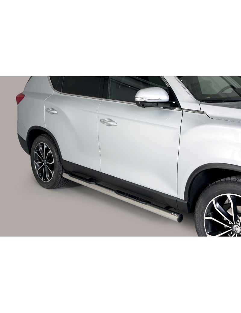 Marchepieds tubulaires acier Ssangyong Rexton 2018-2022