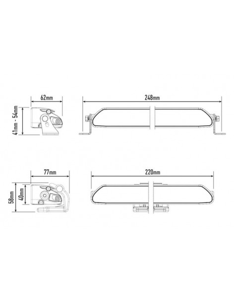 Barre LED Lazer Lamps Linear-6