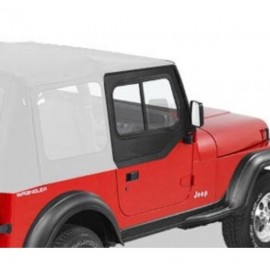 Hauts de porte toiles avec vitres Bestop Jeep Wrangler YJ