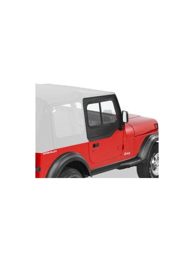 Hauts de porte toiles avec vitres Bestop Jeep Wrangler YJ