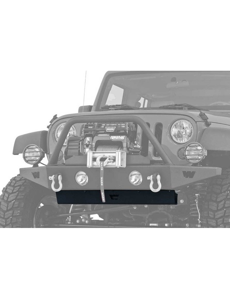 Protection inférieure pour pare-chocs Warn Jeep Wrangler JK