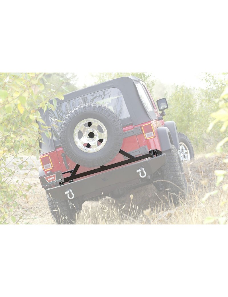Support roue de secours Warn Jeep Wrangler JK