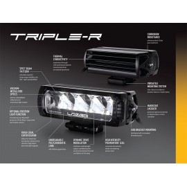 Kit intégration barres LED Lazer Lamps sur calandre de Toyota Hilux 2016-2020