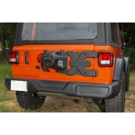 Support Roue de secours HD Rugged Ridge Jeep Wrangler JL 2018-2022