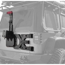 Porte Roue de secours HD Rugged Rigde Jeep Wrangler JK