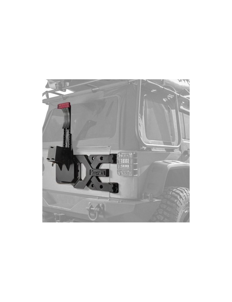 Porte Roue de secours HD Rugged Rigde Jeep Wrangler JK