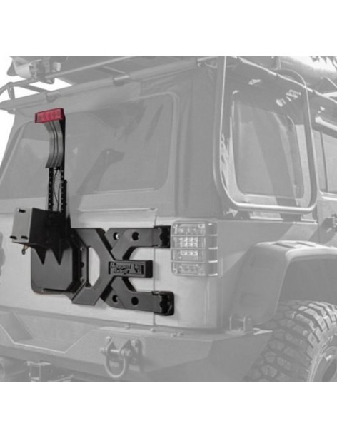 Porte Roue de secours HD Rugged Rigde Jeep Wrangler JK