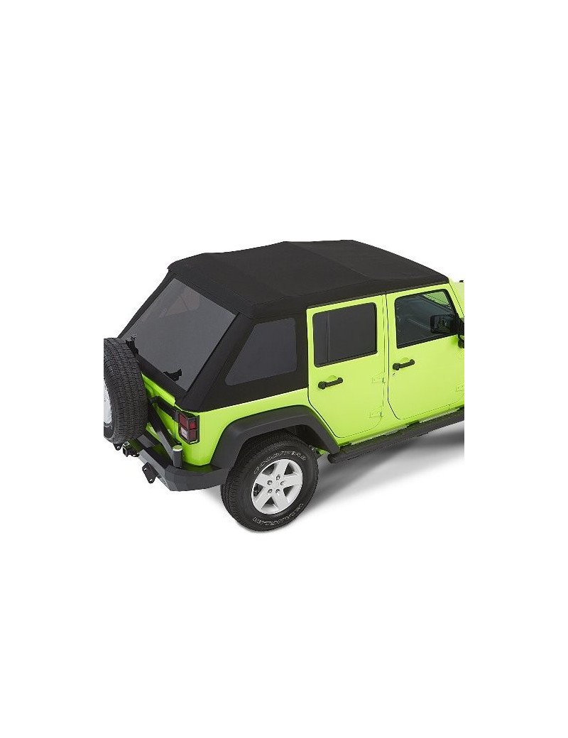 Bâche Trektop NX Glide Black Diamond Jeep Wrangler JK 4 portes