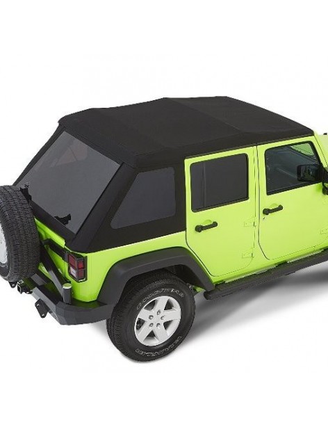 Bâche Trektop NX Glide Black Diamond Jeep Wrangler JK 4 portes