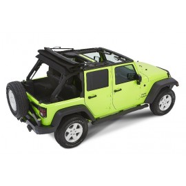 Bâche Trektop NX Glide Black Diamond Jeep Wrangler JK 4 portes