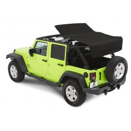 Bâche Trektop NX Glide Black Diamond Jeep Wrangler JK 4 portes