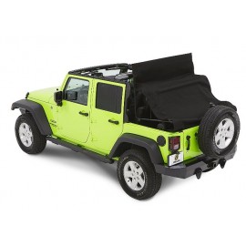 Bâche Trektop NX Glide Black Diamond Jeep Wrangler JK 4 portes