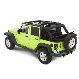 Bâche Trektop NX Glide Black Diamond Jeep Wrangler JK 4 portes