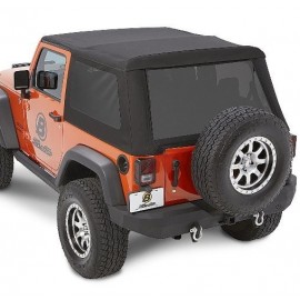 Bâche Bestop Trektop NX Glide Black Diamond Jeep Wrangler jk 2 portes