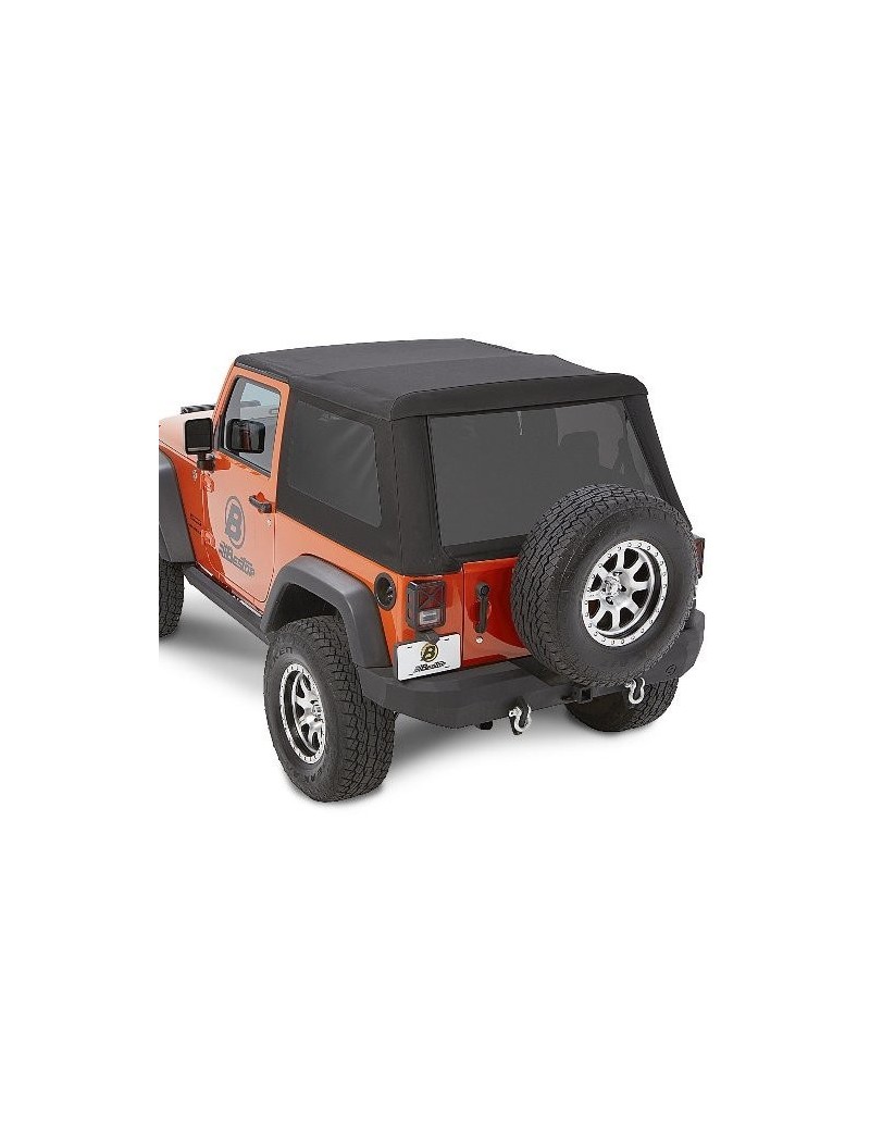 Bâche Bestop Trektop NX Glide Black Diamond Jeep Wrangler jk 2 portes