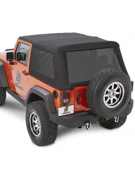 Bâche Bestop Trektop NX Glide Black Diamond Jeep Wrangler jk 2 portes