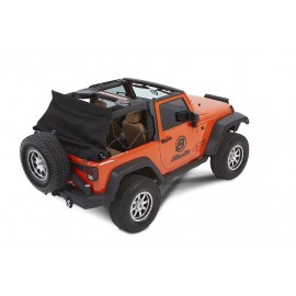 Bâche Bestop Trektop NX Glide Black Diamond Jeep Wrangler jk 2 portes