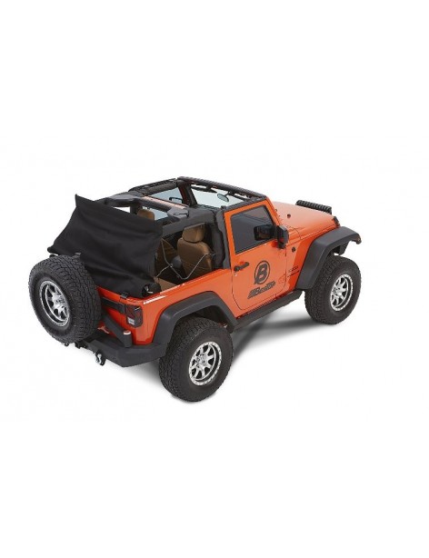 Bâche Bestop Trektop NX Glide Black Diamond Jeep Wrangler jk 2 portes