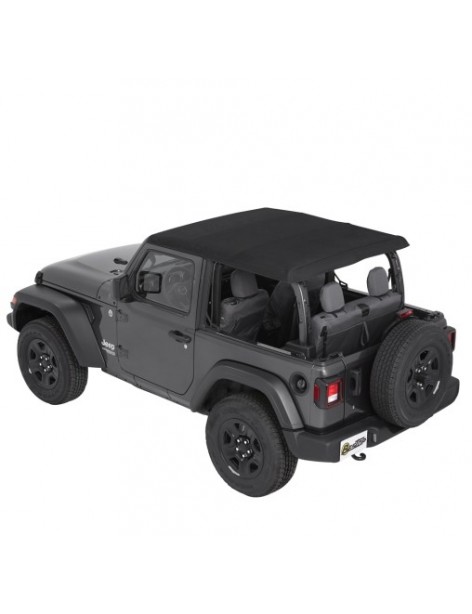 Bâche Bestop Trektop NX Black Diamond Jeep Wrangler JL 2 portes 2018-2022