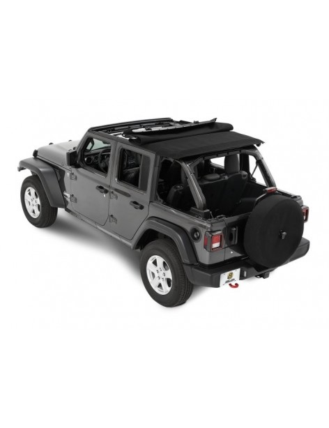 Bâche Bestop Trektop NX Black Diamond Jeep Wrangler JL 4 portes 2018-2022