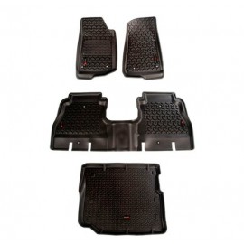 Tapis de sol 4 pièces Rugged Ridge Jeep Wrangler JL Unlimited