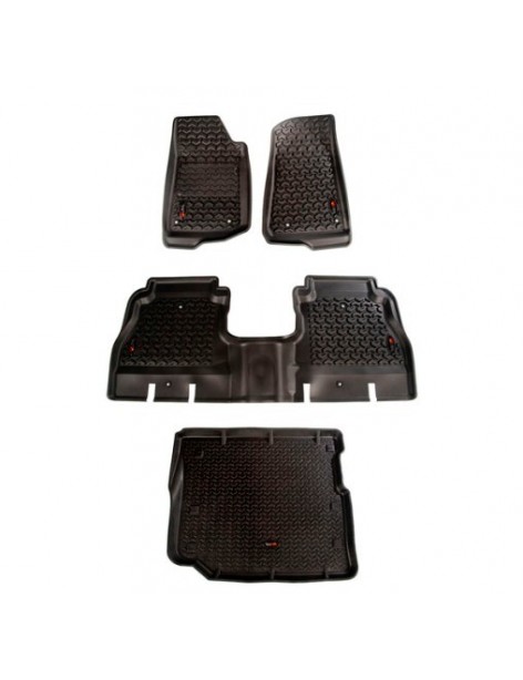 Tapis de sol 4 pièces Rugged Ridge Jeep Wrangler JL Unlimited