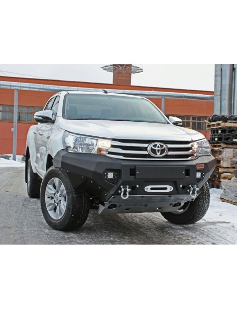 Pare-chocs avant aluminium Rival Toyota Hilux Revo à partir de 2016