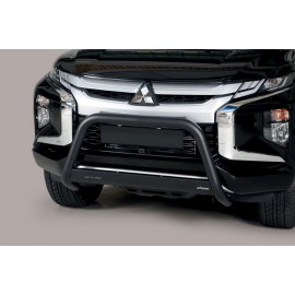 Pare-buffle avant Noir homologué Mitsubishi L200 2019-2022