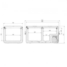 Glacière à compresseur Dometic CFX3-95 93 litres Dual Zone