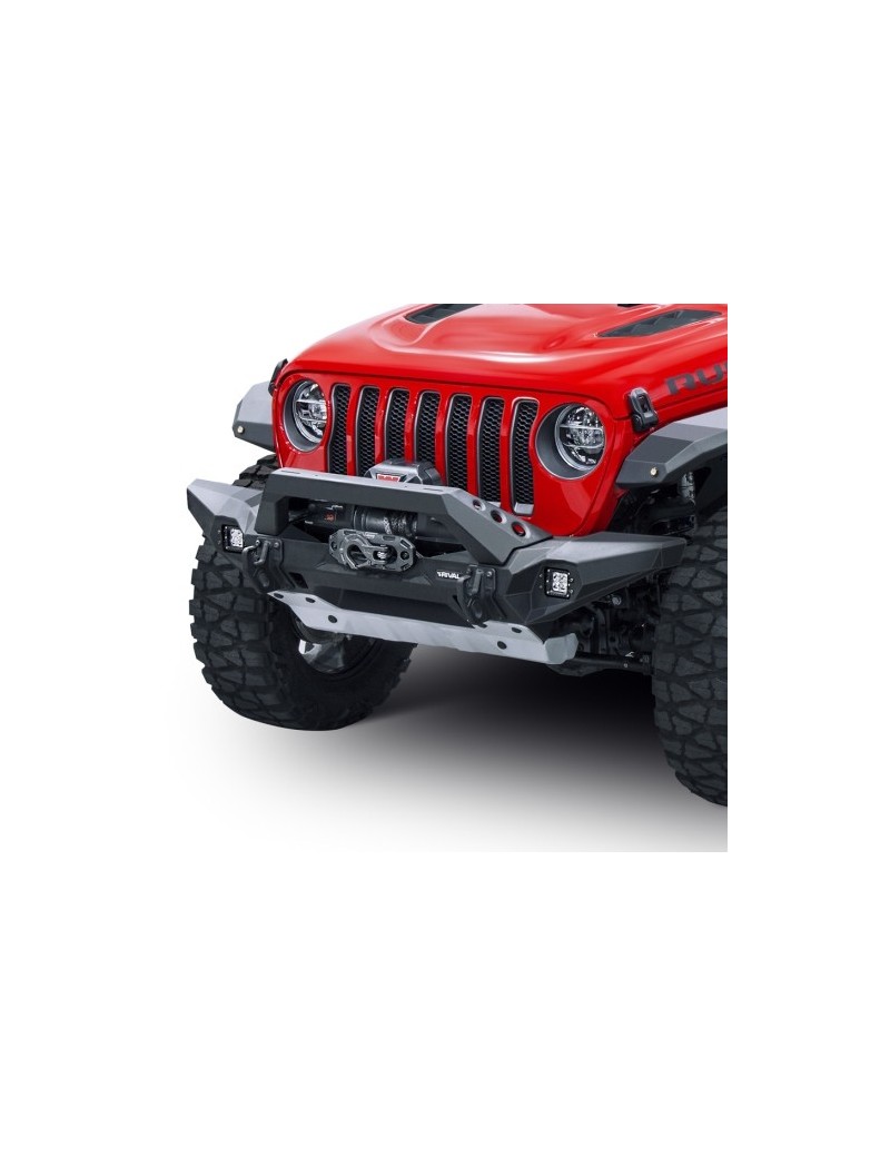 Pare-chocs avant aluminium Rival Jeep Wrangler JK-JL
