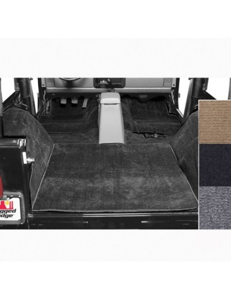 Kit moquette Deluxe 6 pièces Rugged Ridge Jeep CJ7/Wrangler YJ