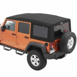 Supertop Bestop Ultra Black Twill Jeep Wrangler JK 4 portes