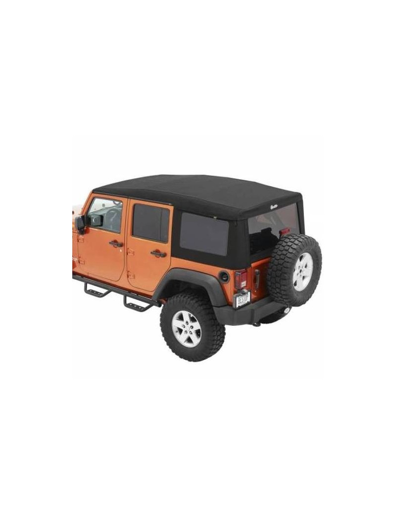 Supertop Bestop Ultra Black Twill Jeep Wrangler JK 4 portes