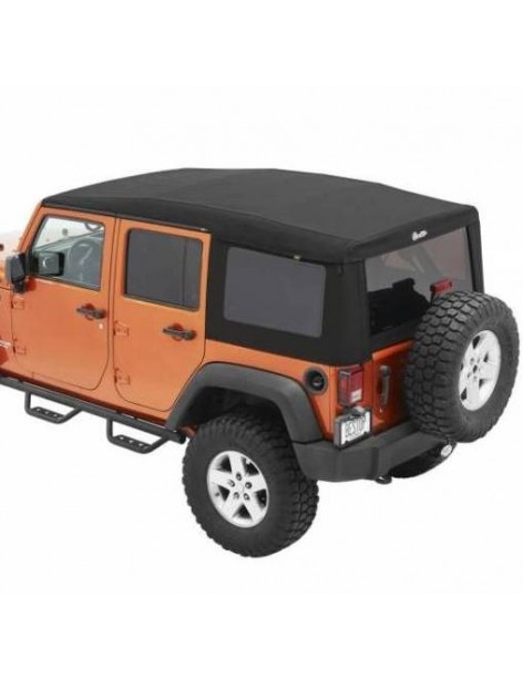 Supertop Bestop Ultra Black Twill Jeep Wrangler JK 4 portes