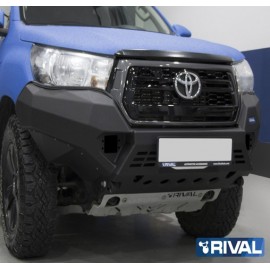 Pare-chocs avant aluminium Rival Toyota Hilux Revo Invincible