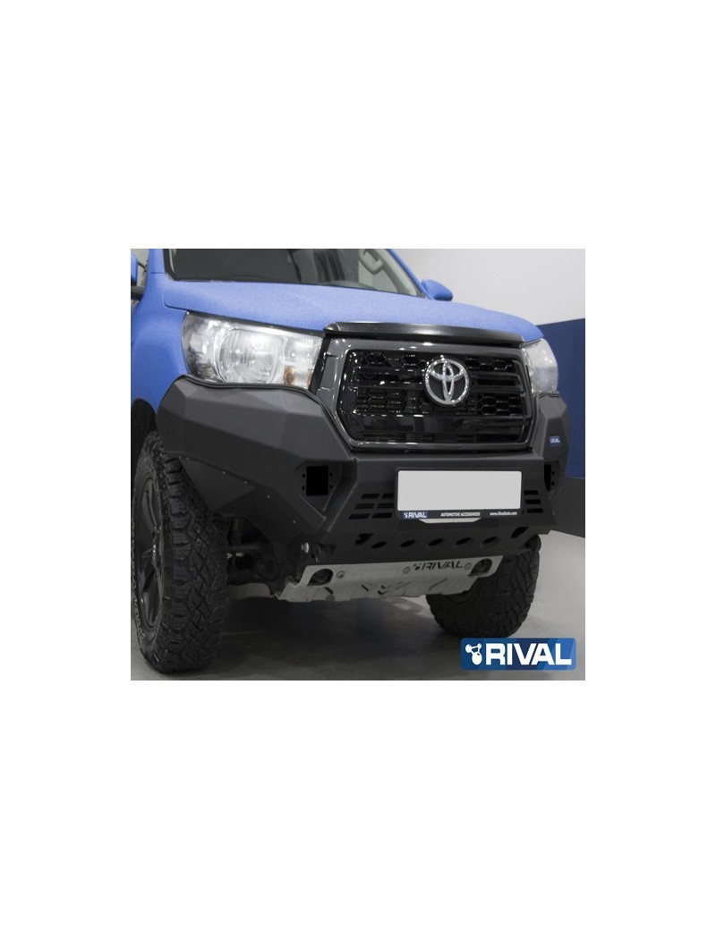 Pare-chocs avant aluminium Rival Toyota Hilux Revo Invincible