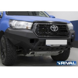 Pare-chocs avant aluminium Rival Toyota Hilux Revo Invincible