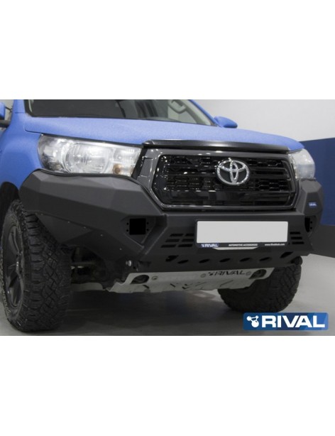 Pare-chocs avant aluminium Rival Toyota Hilux Revo Invincible