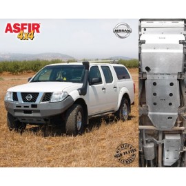 Blindage aluminium Asfir pour boîtes de transfert et vitesses Navara D40